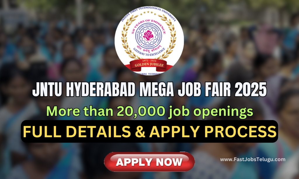 JNTU Hyderabad Mega Job Fair 2025