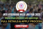 JNTU Hyderabad Mega Job Fair 2025